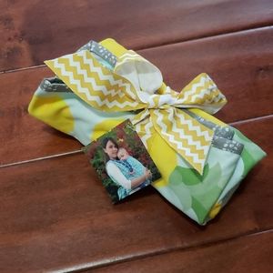 NWT PickledPearTree Organic Pineapple Blanket